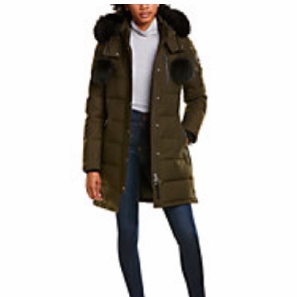 Moose Knuckles Paddockwood Parka Genuine Fox Fur